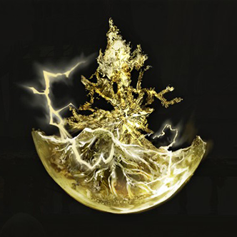 Lightning-Shrouding Cracked Tear Icon