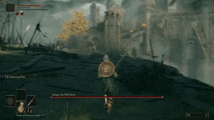 Elden Ring (Margit the Fell Omen) - Dagger Throw