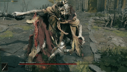 Elden Ring (Margit the Fell Omen) - Single Cane Sweep