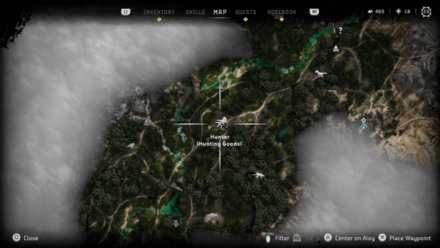 HFW Barrage Blastsling Map Location