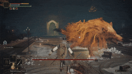 Three Hit Sword Attack - Red Wolf of Radagon - Elden Ring