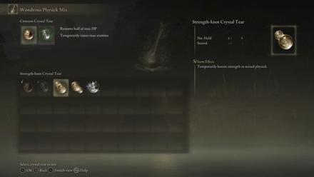 Elden Ring - Mix It in the Flask of Wondrous Physick