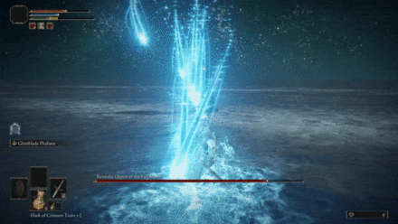 Boomerang Staff Attack - Rennala, Queen of the Full Moon