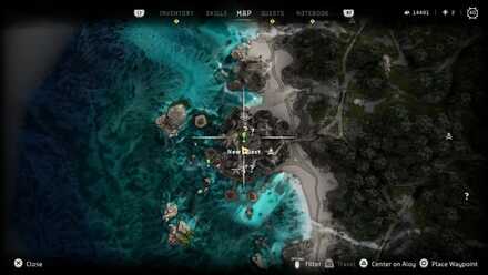 In the Fog Map Location