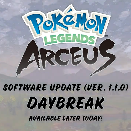 Pokemon Legends Arceus patch notes: Update 1.1.1 fixes Shiny Charm