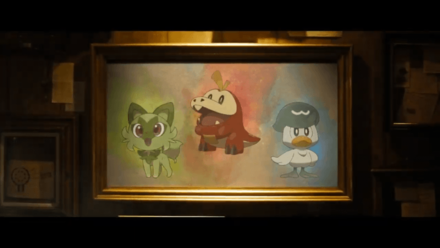 Pokemon Scarlet and Violet SV - Starter Pokemon from Reveal Trailer