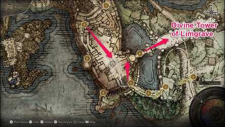 Elden Ring - How to Get to the Divine Tower of Limgrave