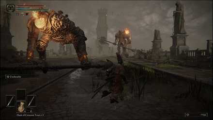 Elden Ring - bridge to the Divine Tower of Limgrave