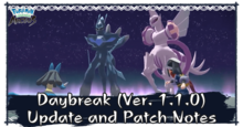 PLA - Daybreak Ver. 1.1.0 Update and Patch Notes.png