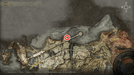 Elden Ring - Lance Talisman Map Location