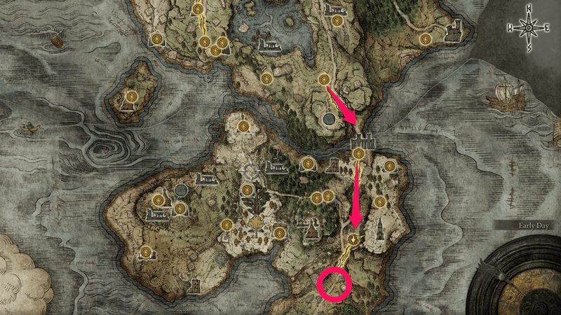 Elden Ring  Liurnia Map & Bosses Guide - GameWith