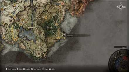 Elden Ring - Bloody Slash Ash of War Map Location