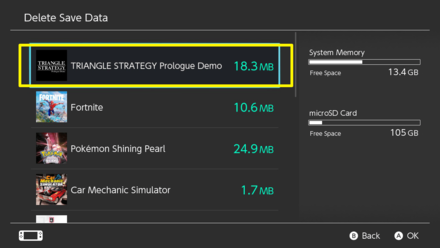 Triangle Strategy - Select Game