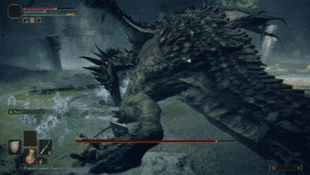 Sword Slam - Magma Wyrm Makar - Elden Ring