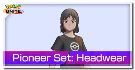 Pokemon UNITE - Pioneer Set Headwear Banner