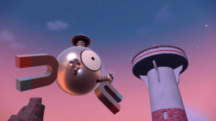 Pokemon Scarlet and Violet SV - Magnemite Model