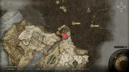 Elden Ring - Golden Seed 7 - Near the Ravine-Veiled Village Map Location