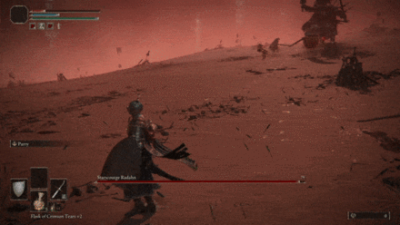 Blade Attack Combo - Starscourge Radahn