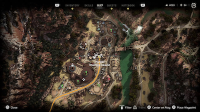 Chainscrape Hunting Goods Map Location