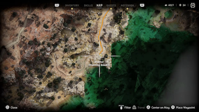 LATOPOLIS Hunter Hunting Goods Map Location