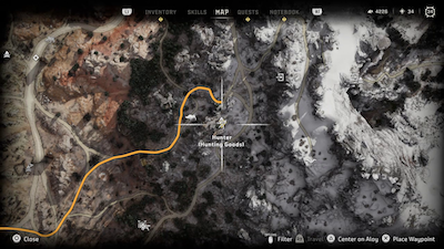 Base Hunting Goods Map Location