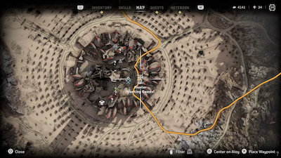 Scalding Spear Hunting Goods Map Location