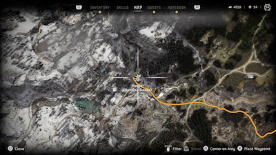 Sheerside Climb Hunting Goods Map Location