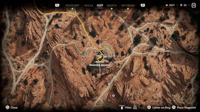 Stones Echo Hunting Goods Map Location