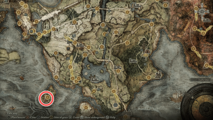 Elden Ring - Church of Dragon Communion Location