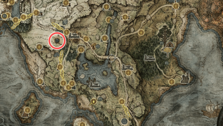 Elden Ring - Stormhill Evergaol Location