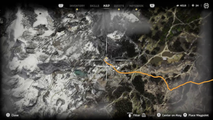 Sheerside Climb Hunting Goods Map Location