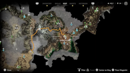 Stones Echo Hunting Goods Map Location