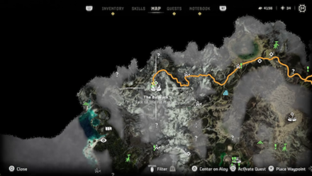 The Bulwark Hunting Goods Map Location