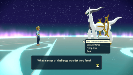 Choosing battle categories