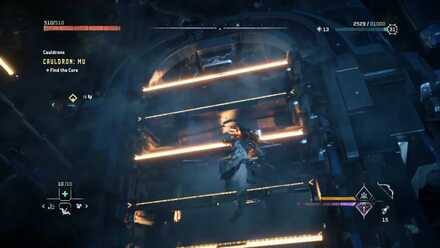 Enter the Cauldron and Climb Up