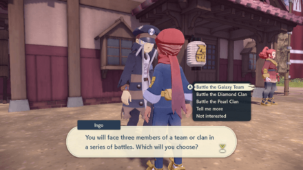 PLA Path of Tenacity Choose a Team