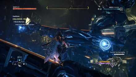 Jump Across the Mechanical Arms