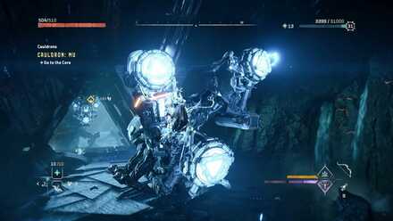 Jump from Arm to Flying Cargo Machine