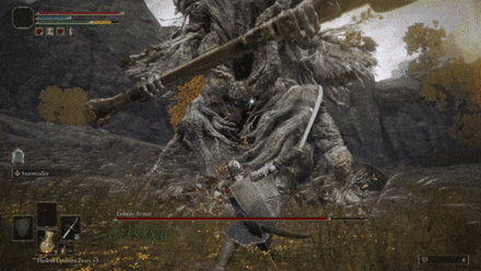 Body Slam - Erdtree Avatar - Elden Ring
