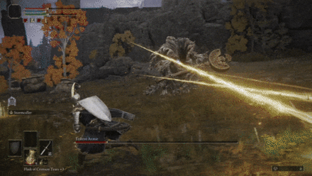Lunging Attack - Erdtree Avatar - Elden Ring.gif