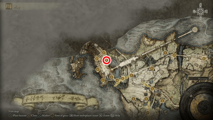 Elden Ring - Golden Seed 4 - Castle Grounds of Stormveil Castle Map Location