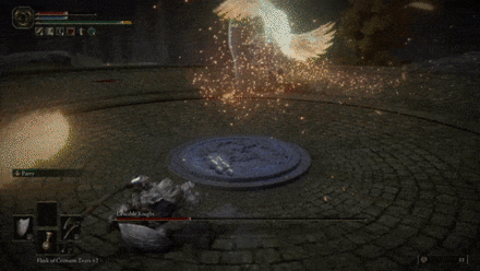 Elden Ring (Crucible Knight) - Double Charged Tail Sweep