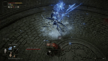 Elden Ring (Ancient Hero of Zamor) - Heavy Sweep Combo