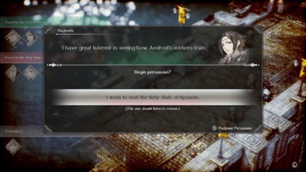 Triangle Strategy - Convincing Decided Members