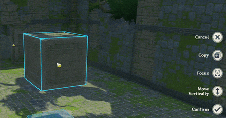 Genshin - Divine Ingenuity - How to Move Horizontally or Vertically