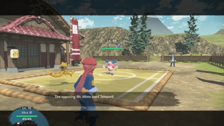 Mr. Mime Mimics Abra