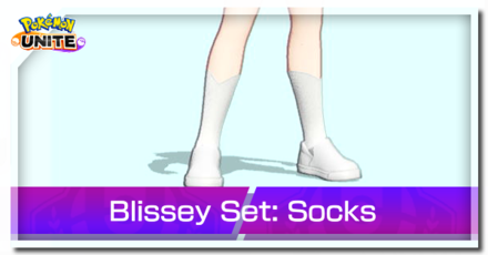 Pokemon UNITE - Skins Blissey Set Socks Top Image