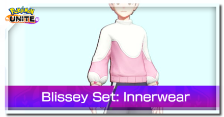 Pokemon UNITE - Skins Blissey Set Innerwear Top Image