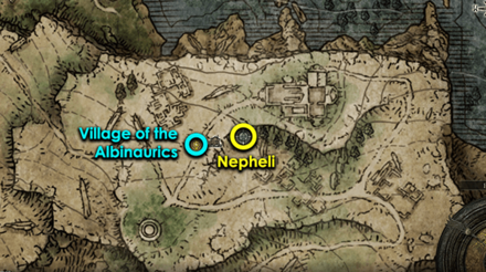 Nepheli Loux Map Location