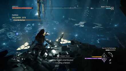 Rappel Down and Override the Node